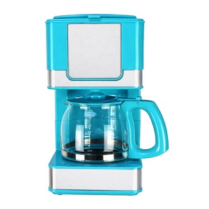 Machine à café <span class=keywords><strong>électrique</strong></span> automatique à goutte à goutte noire de haute qualité <span class=keywords><strong>4</strong></span>-6 <span class=keywords><strong>tasses</strong></span> - Product Image 3