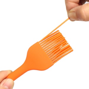 Wholesale Heat Resistant <b>Baking</b> <b>Silicone</b> Pastry Oil Brush Set Silicon Basting Brush for Kitchen - Product Image 3