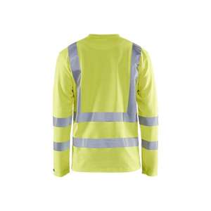 Blaklader-เสื้อยืดแขนยาว UV Hi-Vis 338110703300XL สีเหลือง-EAN 7330509369128 HI-VIS Workwear - Product Image 2