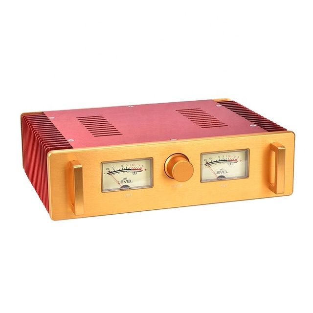 BRZHIFI Audio Factory Supply A100 Golden Hood 1969 Class a Audiophile Power Amplifier Hifi Stereo Amplificador ODM Radiator Amp