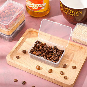 Boîte de rangement portable en plastique PP transparent, mini, multi-usage, petite boîte cadeau transparente pour produits ménagers, emballage portable - Product Image 4