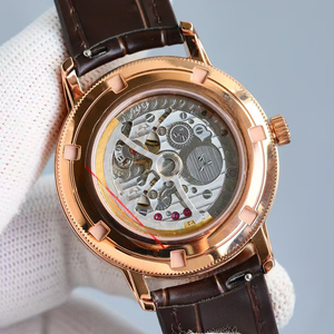 Reloj de Pulsera de Lujo para Hombre, con Bisel de Diamantes Baguette, Caja de Oro Rosa, Mecánico, con Reserva de Marcha y Fecha, Nuevo 2026, Resistente al Agua - Product Image 3
