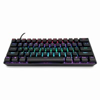 Clavier mécanique de jeu RGB 60%, vente en gros, usine OEM