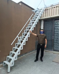Escalera Flotante Telescópica Multifuncional Tipo A <span class=keywords><strong>de</strong></span> Aleación <span class=keywords><strong>de</strong></span> Aluminio, Escalera Reforzada <span class=keywords><strong>para</strong></span> Uso en Interiores - Product Image 3