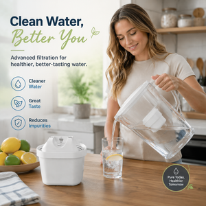 Premium Household Activated Carbon Filter Cartridge Replacement for <b>Kitchen</b> Water Pitcher Water Purifier - Product Image 1