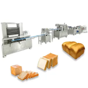 2023 Automatic High Speed Baguette Loaf Bread Production Line Auto Filled bread making machine for sale