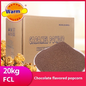 Anti-scorch Pot sıcak patlamış mısır özel çikolata lezzet 5KG çanta toptan gıda katkı maddeleri-birincil kamışı şekerleme patlamış mısır tozu - Product Image 5