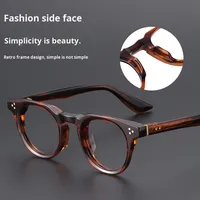 Nouvelle monture de lunettes tendance Bt55008 de haute qualité, anti-lumière bleue, en acétate, légère, vintage, nouvelle monture optique, nouveau modèle de lunettes