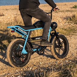 Bicicleta Eléctrica Todoterreno con Faro LED Grande, Bicicleta Eléctrica con Llantas Anchas para Paseos por la Costa y Vacaciones - Product Image 3