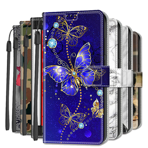 Funda de cuero con estampado de flores de camuflaje Animal para móvil, cubierta trasera para Smasung A73 A53 A73 A52 A72 A13 A14 A54 A22 <span class=keywords><strong>A12</strong></span> A21S A32 A31 - Product Image 1