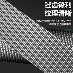 Baolian Industrial Files 6 8 10 12 Inch Triangular Round Flat Sanding Tools High Strength Steel With Rubber Handle - Product Image 4