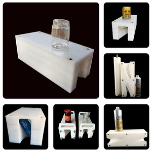 PE UHMWPE Ruedas de estrella de plástico No estándar Personalizar piezas de fábrica para llenar tapado Línea de etiquetado Maquinaria - Product Image 6