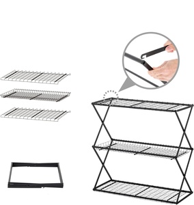 <span class=keywords><strong>Casa</strong></span> de vinilo de acero negro portátil de 3 niveles con protección contra el frío para plantas, plántulas, <span class=keywords><strong>jardín</strong></span> - Product Image 5
