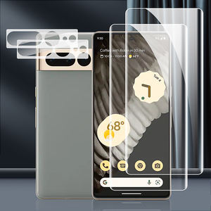 गुगल पिक्सेल 8 के लिए उच्च स्पष्ट पूर्ण पारदर्शी टेम्पर्ड ग्लास स्क्रीन रक्षक के लिए 8 प्रो 7 3 डी घुमावदार पूर्ण कवरेज संरक्षण फिल्म - Product Image 6