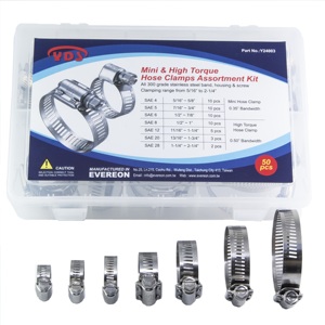 Ensemble de pinces multifonctionnelles personnalisées en acier inoxydable 430 de haute qualité, résistant aux UV, de marque taïwanaise, 50 pièces en vente - Product Image 4