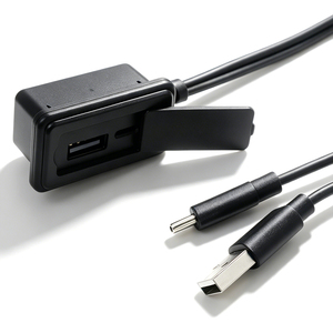 สายต่อแยกแบบ Y สีดำสั่งทำจากโรงงาน สายแยก <span class=keywords><strong>USB</strong></span> A และ <span class=keywords><strong>USB</strong></span> C แบบคู่ ตัวผู้เป็นตัวเมีย สำหรับเชื่อมต่ออุปกรณ์อิเล็กทรอนิกส์กับกระเป๋าเป้ - Product Image 2