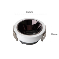 Design moderne, aluminium, MR16 GU10 LED, anti-éblouissement, léger, IP20, downlights et spots, cadres. Ventes directes d'usine