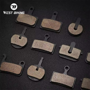 WEST BIKING Nuevas <span class=keywords><strong>Pastillas</strong></span> de <span class=keywords><strong>Freno</strong></span> de Disco de Resina para Bicicleta de Montaña - Product Image 1