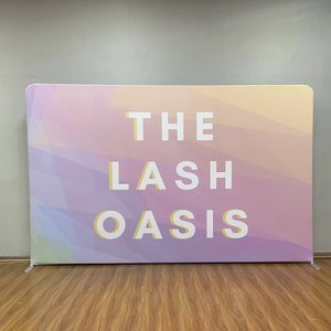 Triển lãm thương mại hiển thị hiển thị nền tường dễ dàng thiết lập căng thẳng vải Backdrop - Product Image 6