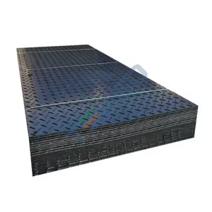 13mm 1/2 Inch Lightweight Tree Care Temporary Ground HDPE Ground Protection Mat Delivered In 5 Days