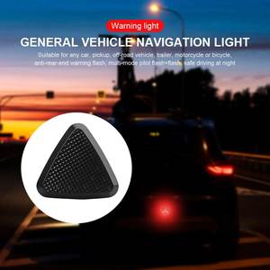 F1 Style LED lampes stroboscopiques <span class=keywords><strong>Triangle</strong></span> Style 12V Auto queue avertissement Signal lampe arrière troisième lumière <span class=keywords><strong>voiture</strong></span> autres <span class=keywords><strong>voiture</strong></span> lumière accessoires - Product Image 6