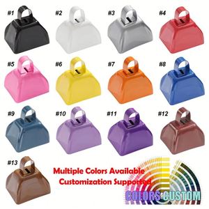 Cloche en métal de haute qualité avec poignées, cloches de stade personnalisées pour événements sportifs, cadeaux promotionnels pour fêtes - Product Image 2