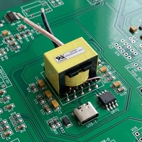 Transformateur EQ25 à noyau de ferrite pour éclairage LED, SMPS Flyback, alimentation haute tension, MV, HV, haute fréquence
