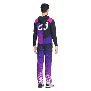 Ropa Deportiva OEM, Conjunto Deportivo de Baloncesto de Alta Calidad, Sudadera con Cuello Redondo, Sudadera con Capucha de Diseñador - Product Image 6