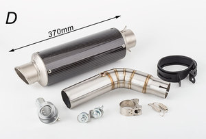 ท่อไอเสียแบบสวมสำหรับรถมอเตอร์ไซค์ SUZUKI SV650 <span class=keywords><strong>SV650X</strong></span> ปี 2016-2021 ท่อไอเสียเพิ่มประสิทธิภาพสำหรับรถมอเตอร์ไซค์ - Product Image 5