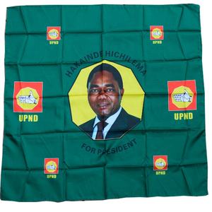 2020 Campaña electoral Diseños de vestido Kanga para tela de algodón con estampado africano para el voto de Zambia - Product Image 6