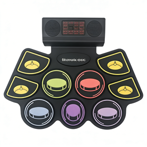 <span class=keywords><strong>Batterie</strong></span> de percussions électronique personnalisable, ensemble de percussions électroniques professionnel avec cymbales, haute fidélité pour les spectacles sur scène, utilisation en direct - Product Image 1