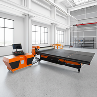 Machine de découpe de verre intégrée automatique CNC, équipement de traitement du verre pour la fabrication de verre de construction