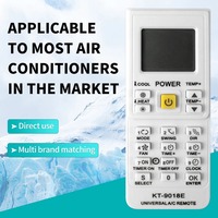 Télécommande universelle pour climatiseur KT-9018E avec écran LCD, compatible avec plusieurs marques, 5000-en-1