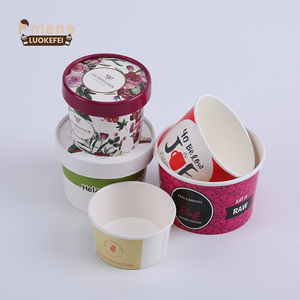 Bát Đựng Kem Tùy Chỉnh Cốc Đóng Gói Bằng Giấy Hộp Đựng Kem Tùy Chỉnh Có Nắp Đậy - Product Image 2