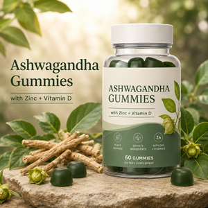 Offre Spéciale – Gummies d'Ashwagandha OEM/ODM – Complément Nutritionnel Sportif pour Adultes – Performance Athlétique – Végétalien & Biologique - Product Image 4