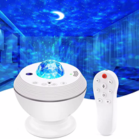 Lampes de projection laser étoile lune pour la chambre, contrôle intelligent par application, lampe de projection d'eau ciel nocturne LED de chevet