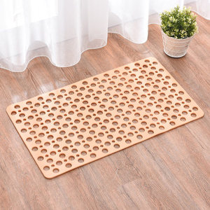 Reinforced <strong>Large</strong> Suction Cups and Circle Hole Massage TPE Non-Slip <strong>Bathtub</strong> <strong>Mats</strong> for Shower - Product Image 4