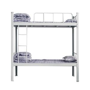 เฟอร์นิเจอร์โรงเรียน เตียงสองชั้นเหล็กสำหรับหอพัก เตียงเหล็กสองชั้น - Product Image 1