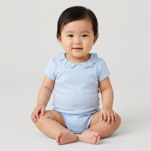 Soft Organic Baby Jumpsuit Wholesale Newborn Onesie Manufacturer Dyed Organic Cotton bamboo Rompers Baby - Product Image 1