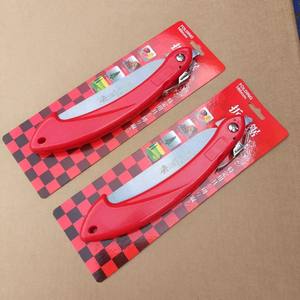 Sierra Plegable de Acero Inoxidable de 180 mm para Jardín, Color Rojo, Marca Mountain Vine - Product Image 4