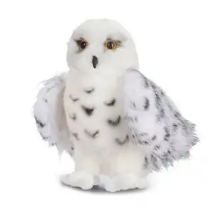 12 Inch Chất Lượng Snowy Trắng Plush Owl Đồ Chơi Nhồi Bông Tùy Chỉnh Owl Đồ Chơi Sang Trọng