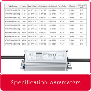 KOPERY Высокое качество 58 В 60 Вт Ip65 водонепроницаемый светодиодный драйвер 200 Вт 250 Вт 300 Вт 50 Вт импульсный источник питания Ip67 светодиодный трансформатор 1.9a - Product Image 5