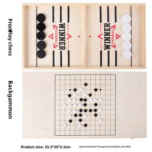 Juego de Mesa de Madera para Niños y Adultos, Divertido Juguete de Estrategia Familiar - Product Image 3