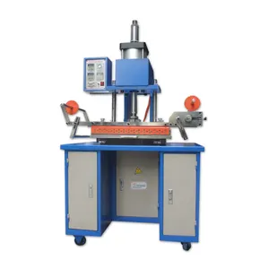 Lederen Logo Reliëf Hot Stamping Machine Plastic Plaat Folie Hot Stamping Machine Voor Leer Hout