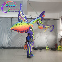 Costume de Mantis Gonflable Coloré Costume d'Insecte Gonflable Costume Gonflable Marchant