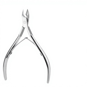 Coupe-ongles en acier inoxydable, ouverture large de 12,5 mm, lame droite, pointe acérée, durable, professionnel, pour les doigts et les orteils, adulte - Product Image 1