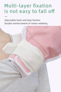 <span class=keywords><strong>Gants</strong></span> de <span class=keywords><strong>soins</strong></span> préventifs des patients Sécurité des personnes âgées Mitaines de retenue médicale Fournitures de protection contre les infections - Product Image 3