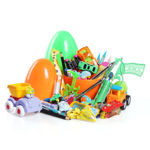 Büyük boy kapsül sürpriz Mixed Ball yumurta oyuncaklar plastik top otomat kapsül için karışık şeker oyuncaklar - Product Image 3