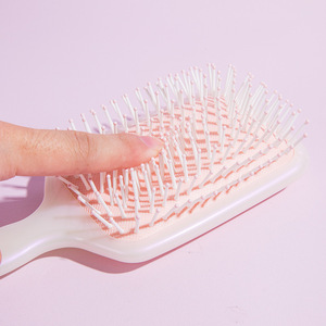 Mermaid Style <b>Wide</b> Blade <b>Comb</b> Large Size Antistatic Hairbrush For Wet And Dry Use Home Massage Cushioning Plastic - Product Image 3