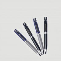 Coupe en métal de haute qualité stylo laser logo personnalisé stylo en métal clips pour la coopération commerciale